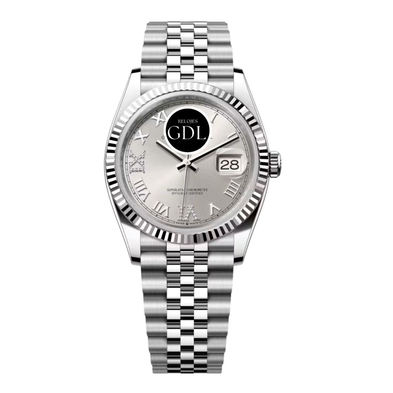 RLX DAMA 36MM OYSTER PERPETUAL DATEJUST TOP QUALITY