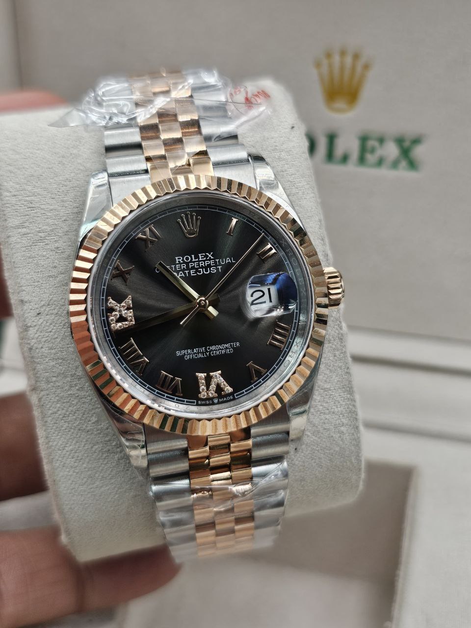 RLX DAMA 36MM OYSTER PERPETUAL DATEJUST TOP QUALITY