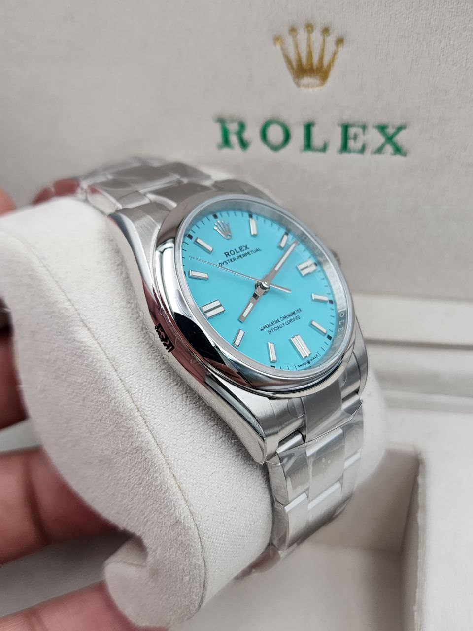 RLX DAMA 36MM OYSTER PERPETUAL TIFFANY TOP QUALITY