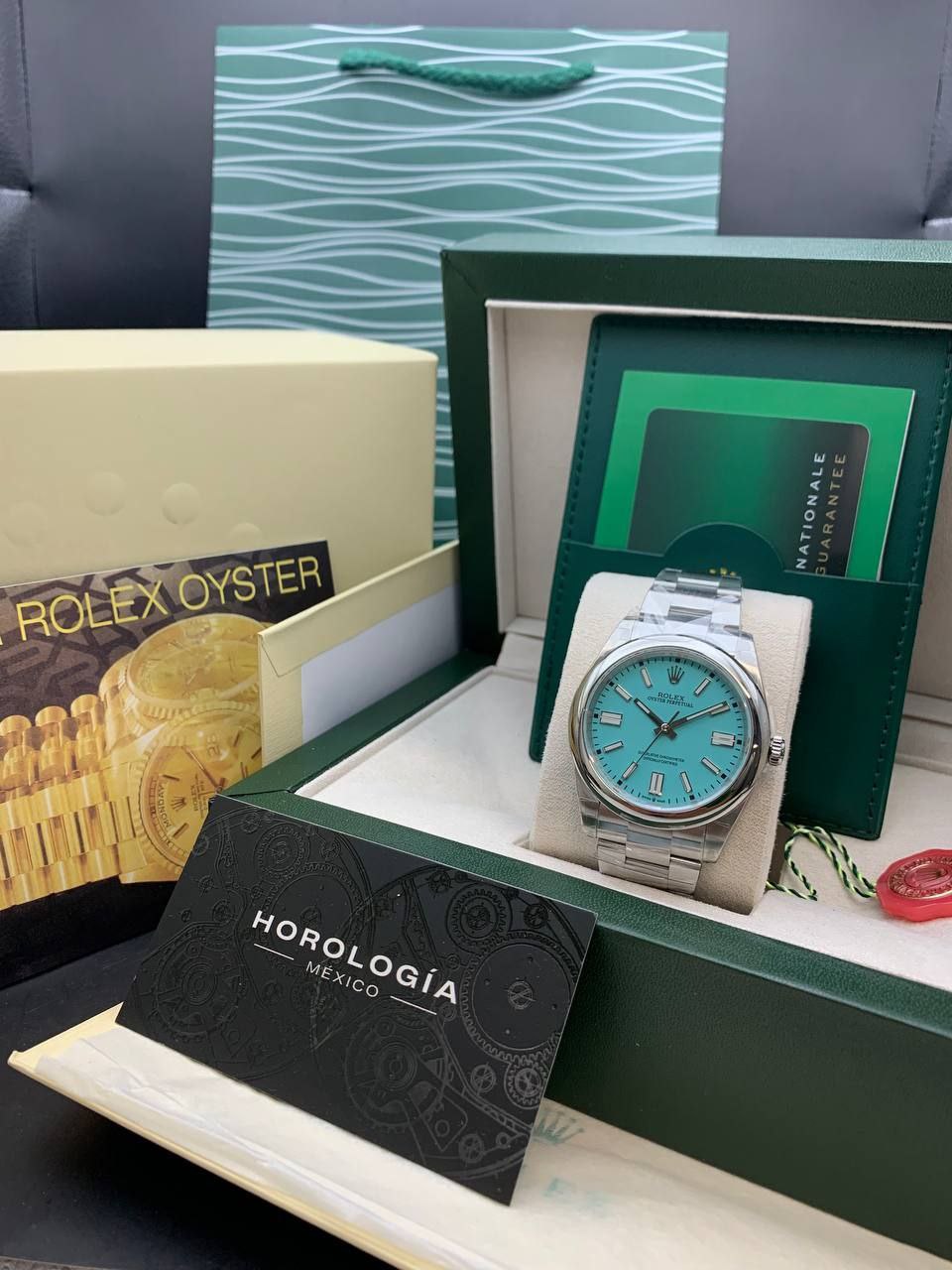 RLX DAMA 36MM OYSTER PERPETUAL TIFFANY TOP QUALITY