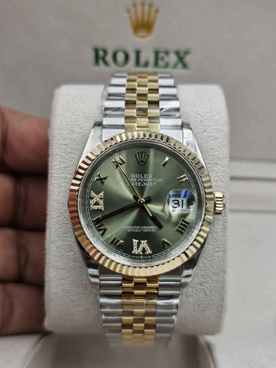 RLX DAMA 36MM OYSTER PERPETUAL DATEJUST TOP QUALITY