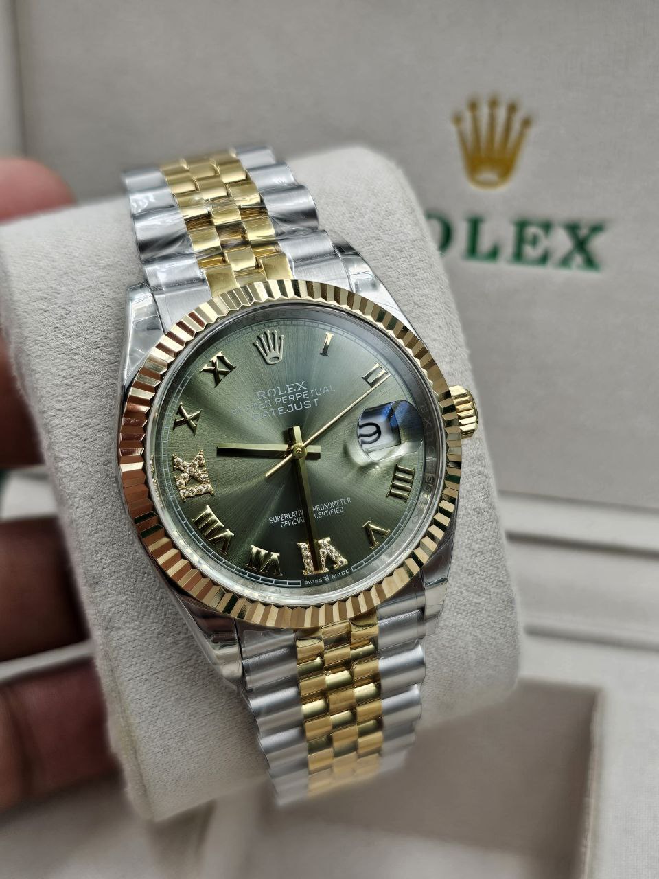 RLX DAMA 36MM OYSTER PERPETUAL DATEJUST TOP QUALITY